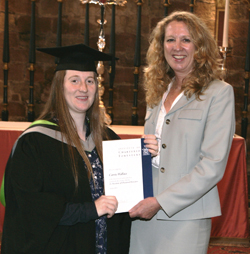 Carrie Wallace Receives ICF Best Student Award