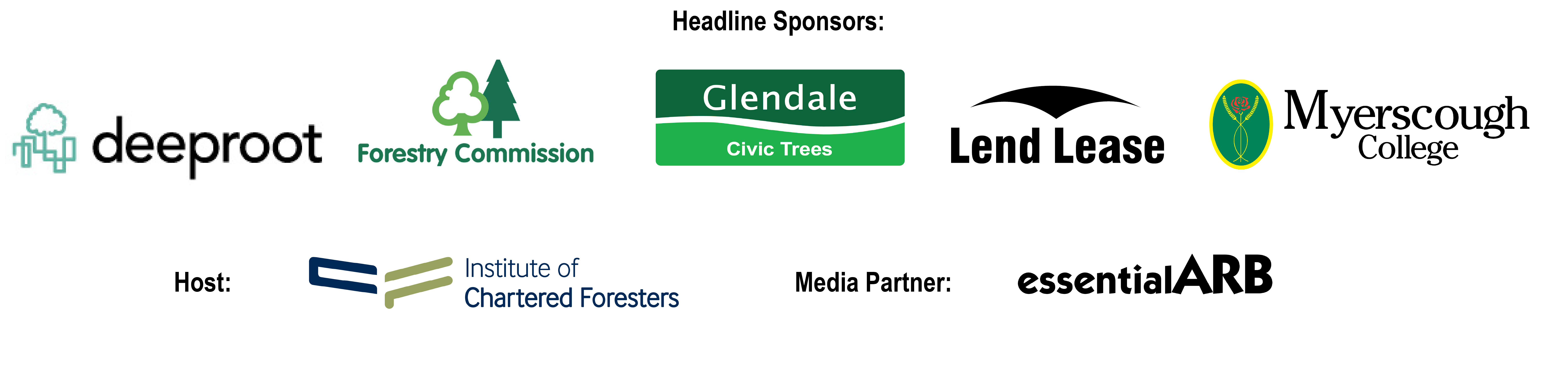 Sponsor banner no border headline x5 