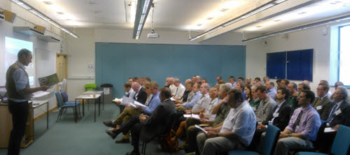 Dave Atkinson presenting to ICF regional group 12 September 2014