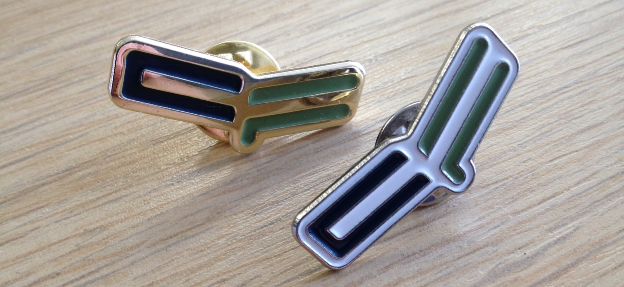 ICF ICF pin badges panoramic march 2014