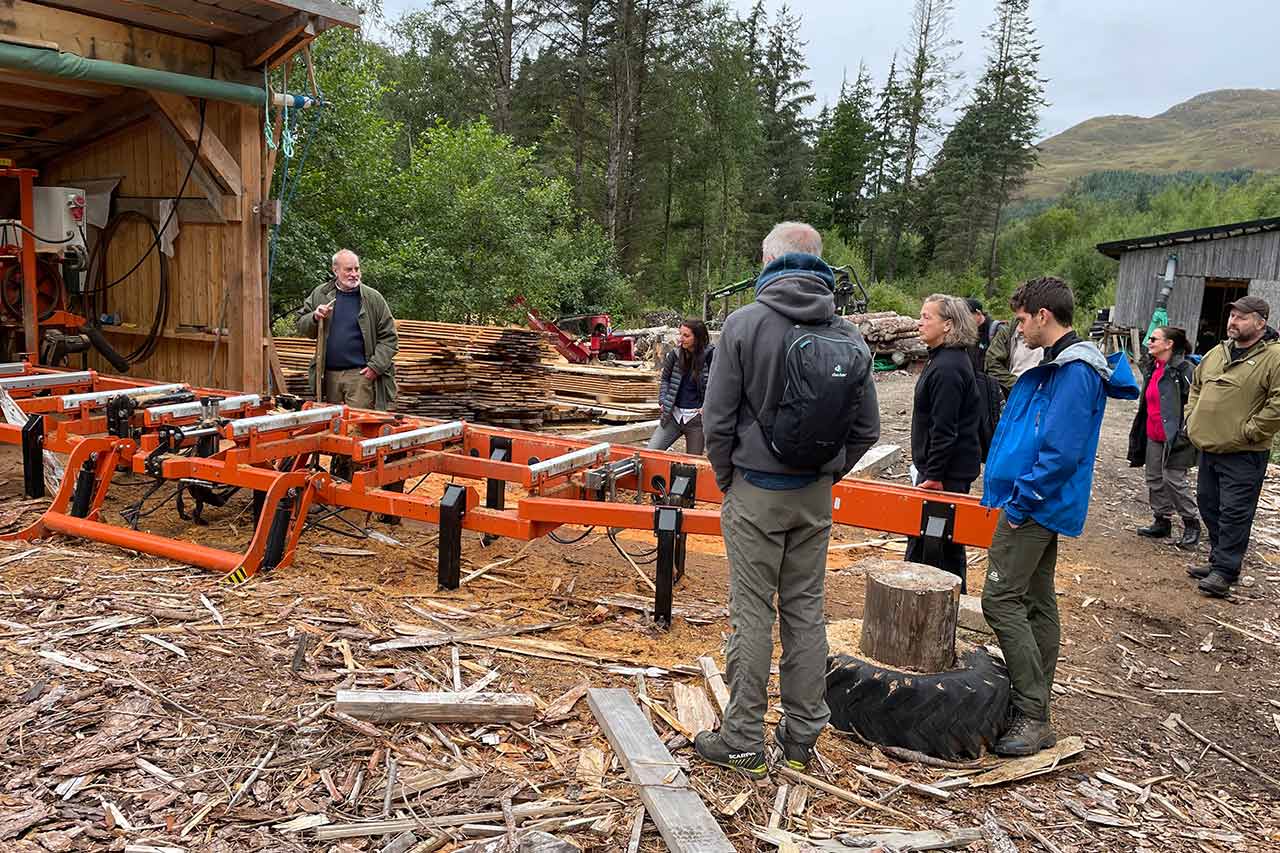 North Scotland - Forestry Management and Timber Processing in Remote Rural Scotland 2023